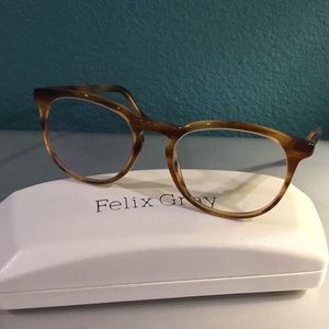 Felix Gray Roebling Glasses in Amber Toffee